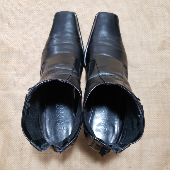 FRANCO SARTO Ankle Boots Square Toe Heel - Picture 5 of 8